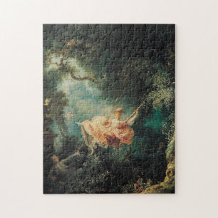 Die Schaukel von Jean Honore Fragonard Puzzle