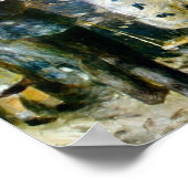 Die Schaukel von Pierre-Auguste Renoir Poster (Ecke)