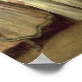 Die Schauspieler der Commedia dell'Arte Poster (Ecke)