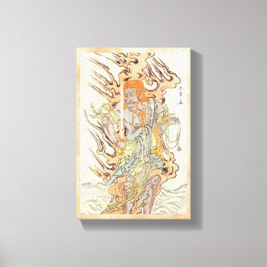 Die Schauspielerin Ichikawa Danjuro V als Steinzei Leinwanddruck (Vorderseite)