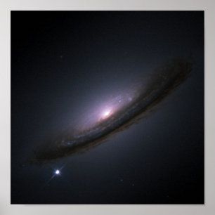 Die Scheiben-Galaxie NASA der Supernova 1994D Poster
