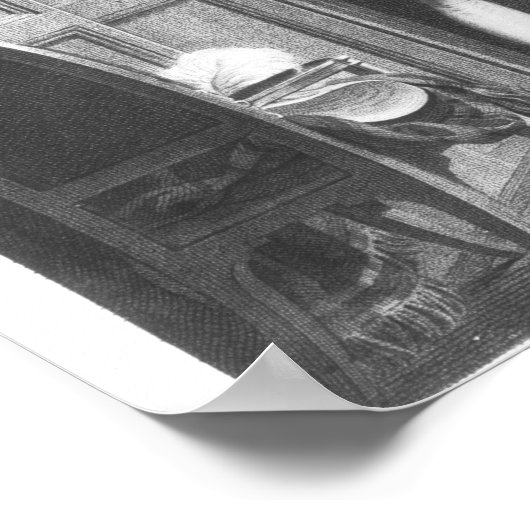 Die Scheidung Napoleons I Poster (Ecke)