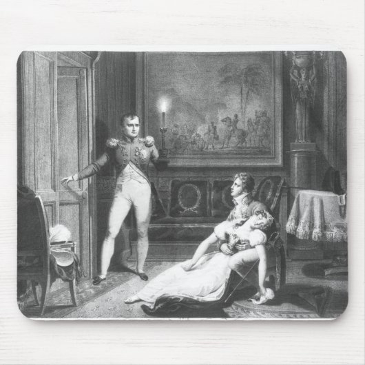 Die Scheidung von Napoleon I Mousepad (Vorne)