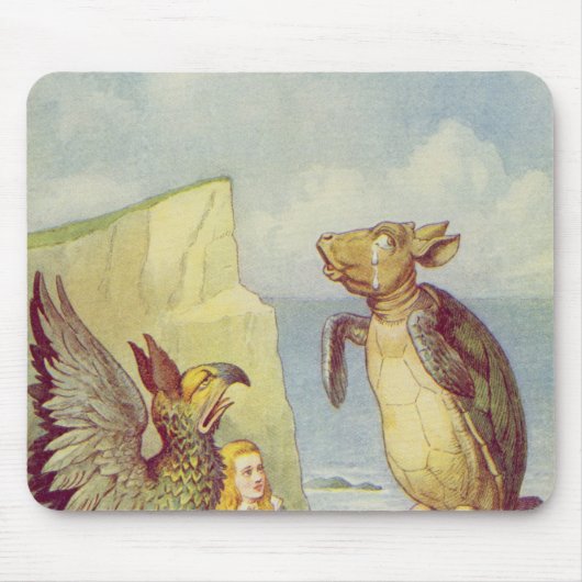 Die Scheinschildkröte und das Gryphon Mousepad (Vorne)