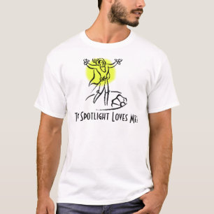 Die Scheinwerfer-Lieben ich! w/KBP ziehen an sich T-Shirt