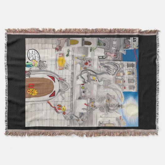 Die schelmischen Wasserspeier Decke (Vorderseite)