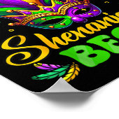 Die Schenanigans gelassen Mardi Gras 4 Poster (Ecke)