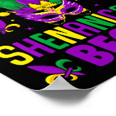 Die Schenanigans ließ Mardi Gras 1 an Poster (Ecke)