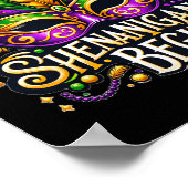Die Schenanigans ließ Mardi Gras 8 Poster (Ecke)