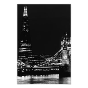 Die Scherbe und die Turm-Brücke Fotodruck