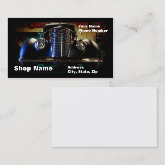 Die Scheunen-Entdeckung Visitenkarte (Vorne/Hinten)