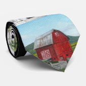 Die Scheunen-Krawatte Krawatte (Gerollt)