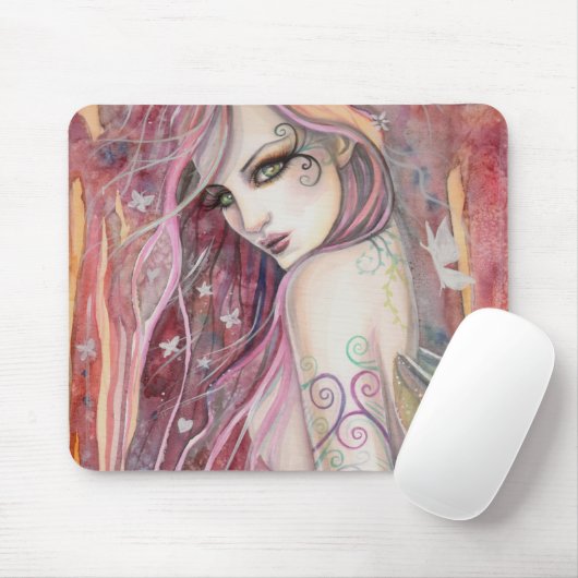 Die schicke Flirt Modern Faiasy Fantasy Art Mousepad (Mit Mouse)