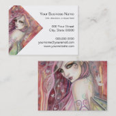 Die schicke Flirt Modern Faiasy Fantasy Art Visitenkarte (Vorne/Hinten)