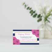 Die schicke, moderne Luxus-Hochzeitskollektion Ros Begleitkarte (Stehend Vorderseite)