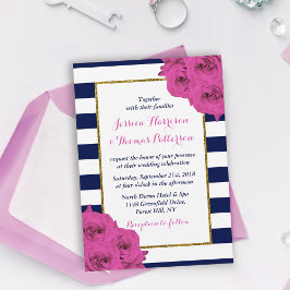 Die schicke, moderne Luxus-Hochzeitskollektion Ros Einladung