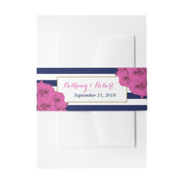 Die schicke, moderne Luxus-Hochzeitskollektion Ros Einladungsbanderole