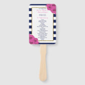 Die schicke, moderne Luxus-Hochzeitskollektion Ros Fächer (Vorderseite)