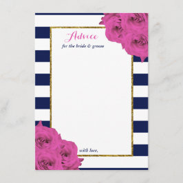 Die schicke, moderne Luxus-Hochzeitskollektion Ros Hinweiskarte