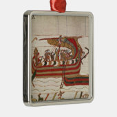 Die Schiffe werden durch die Winde durchgebrannt Silbernes Ornament (Rechts)