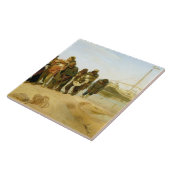 Die Schiffer auf dem Volga, 1870-73 Fliese (Seite)