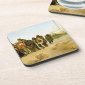 Die Schiffer auf dem Volga, 1870-73 Untersetzer (Linke Seite)