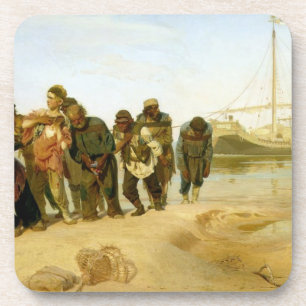 Die Schiffer auf dem Volga, 1870-73 Untersetzer