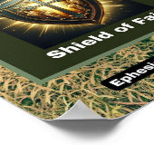 Die Schildkröte des Glaubens - 8 x 10 Poster (Ecke)