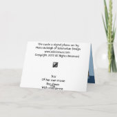 Die Schildkröte Karte (Rückseite)