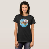Die Schildkröte - Meerestiere gerettet T-Shirt (Vorne ganz)