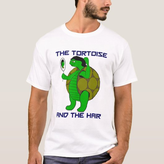 Die Schildkröte und das Haar T-Shirt (Vorderseite)
