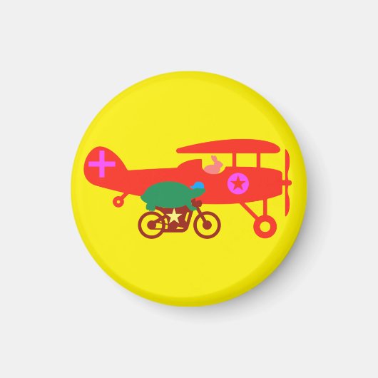 Die Schildkröte und der Hase Magnet (Vorne)