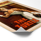 "Die Schildkröte" Vintages Poster der 1900er (Ecke)