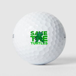 Die Schildkröten gerettet Golfball