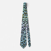 Die schillernde Leopard-Serie Design 8 Krawatte (Vorderseite)