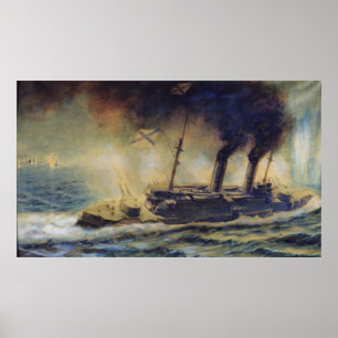 Die Schlacht am Golf von Riga, August 1915, 1940 Poster