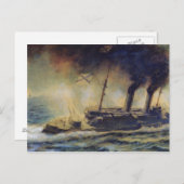 Die Schlacht am Golf von Riga, August 1915, 1940 Postkarte (Vorne/Hinten)