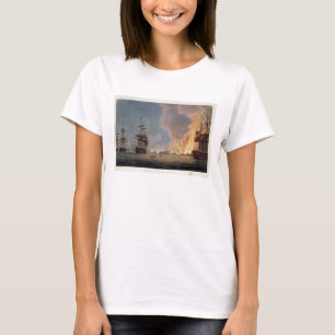 Die Schlacht am Nil, 1. August 1798, graviert T-Shirt
