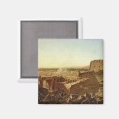 Die Schlacht am Tempel von Karnak Magnet (Vorderseite/Rückseite)