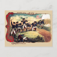 Die Schlacht der Amerikaner im revolutionären Krie