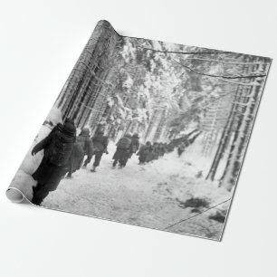 Die Schlacht der Ardennen Geschenkpapier