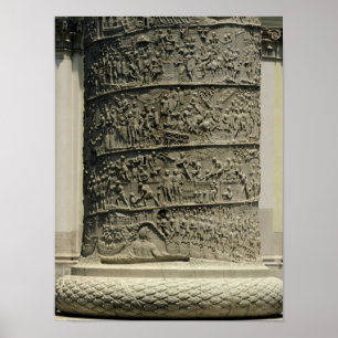 Die Schlacht gegen die Dacians, Details Trajans Poster