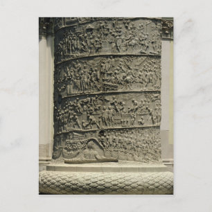 Die Schlacht gegen die Dacians, Details Trajans Postkarte