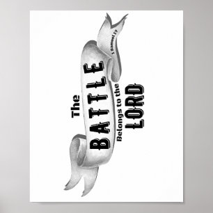 Die Schlacht gehört dem Herrn Poster