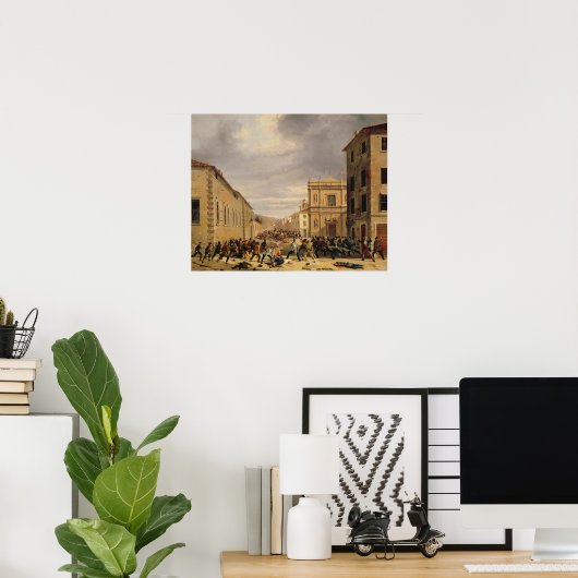 Die Schlacht Poster (Heimbüro)