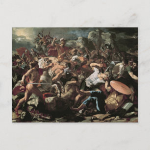 Die Schlacht Postkarte
