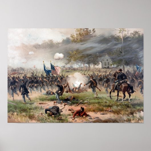 Die Schlacht um Antietam Poster (Vorne)