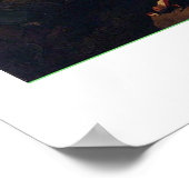 Die Schlacht um Borodino von Peter von Hess Poster (Ecke)