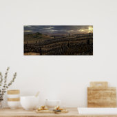 Die Schlacht um den Pelennor Fields Poster (Küche)