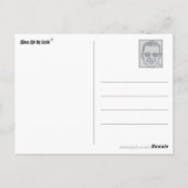 Die Schlacht um die Stoß-Drift-Postkarte Postkarte (Rückseite)